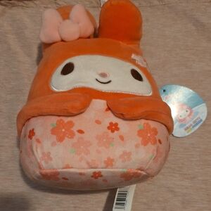 My melody cherry blossom plush